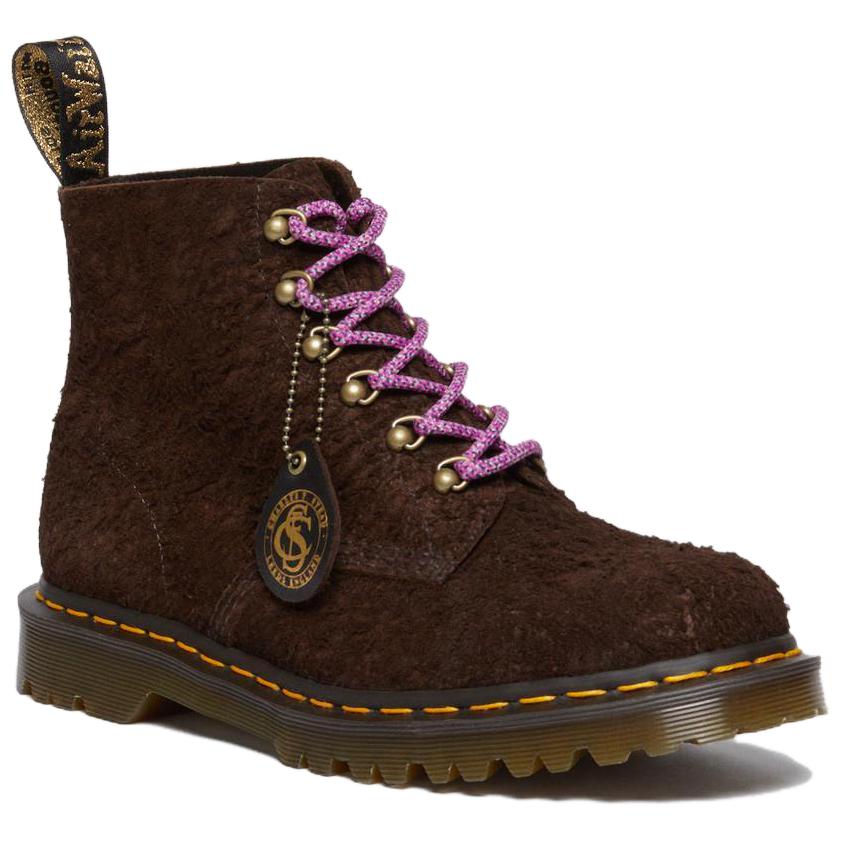 Dr. Martens Round Toe Casual Short Boots Unisex boots Dark-Brown 30946201