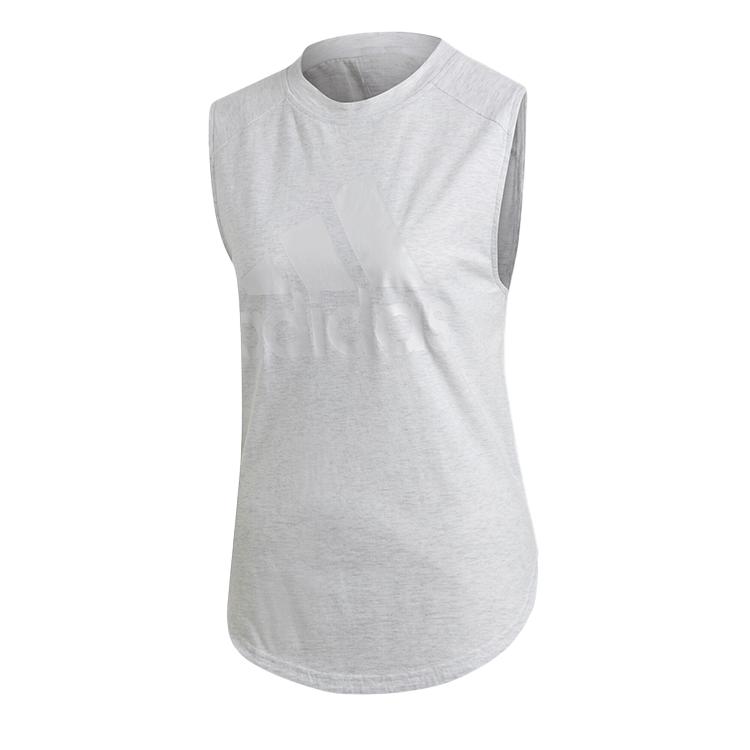 Adidas Tank Tops Women s White Crew Neck Moderate Other EH5745 175/92A/S