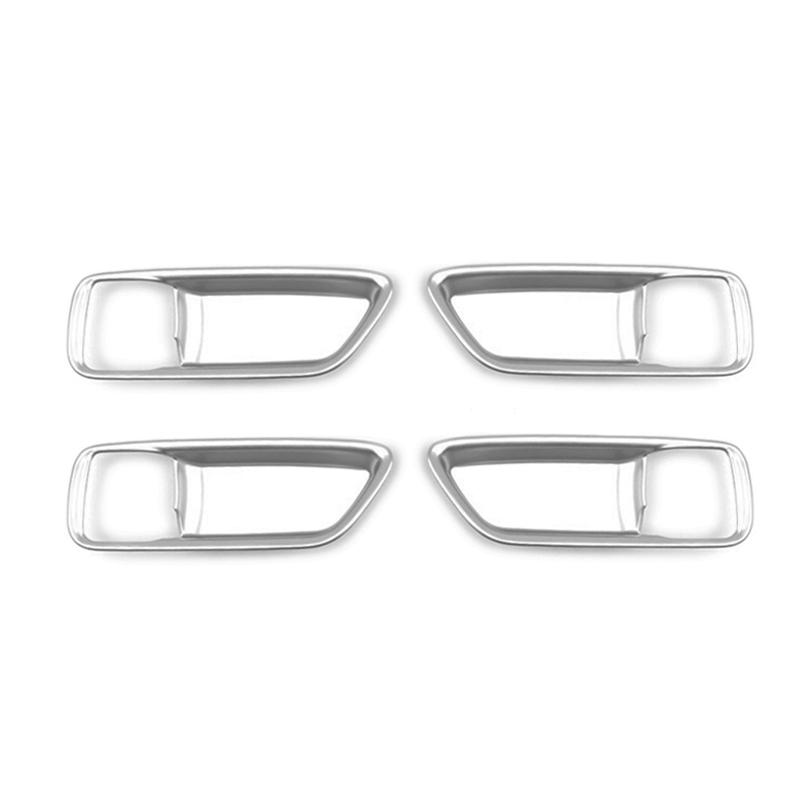 

For Toyota Corolla E210 2024 2025 Hybrid ABS Car Inner Door Handle Bowl Cover Molding Trim Stickers срібний