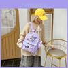 Hello Kitty Kinderrucksack Mit Süßem Anhänger Leichter Nylon Für Die Schule**