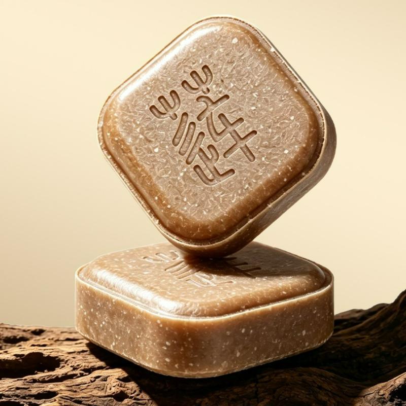 Herbal Nourishing Hair Care Soap Oil Control Darkening Hair Soap