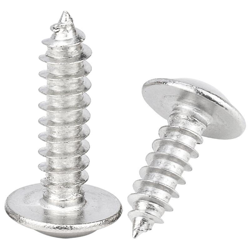 201 Stainless Steel Hexagon Self-Tapping Screw with Washer, Media Pan Head, Sizes M3/M4/M5