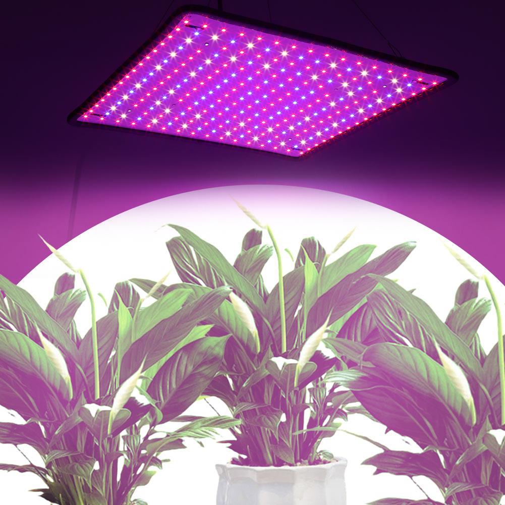 45W LED Plant Lamp with Hooks Full Spectrum Grow Light Red + Blue + White Indoor Grow Lights for Indoor Plants Vegetables Flower