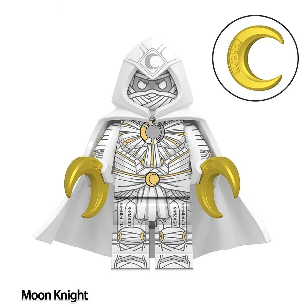 Moonlight Knight Assembled Figure Building Blocks Small Toys