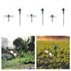 Solar Battery Powered Flying Dragonfly Fluttering for Patio Plants Landscape