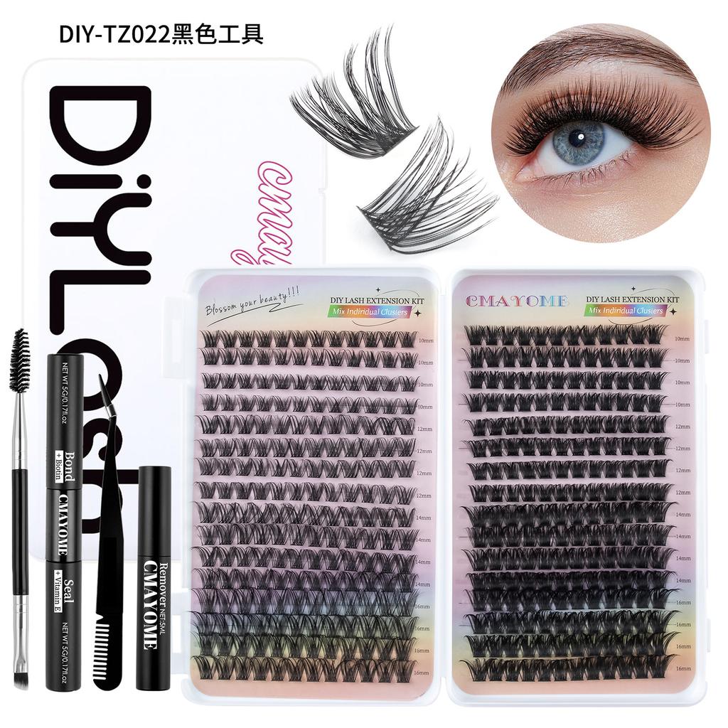 Diy Single Tuft Eyelash Book False Eyelashes Natural Thick C Song Segmented Grafting Eyelashes