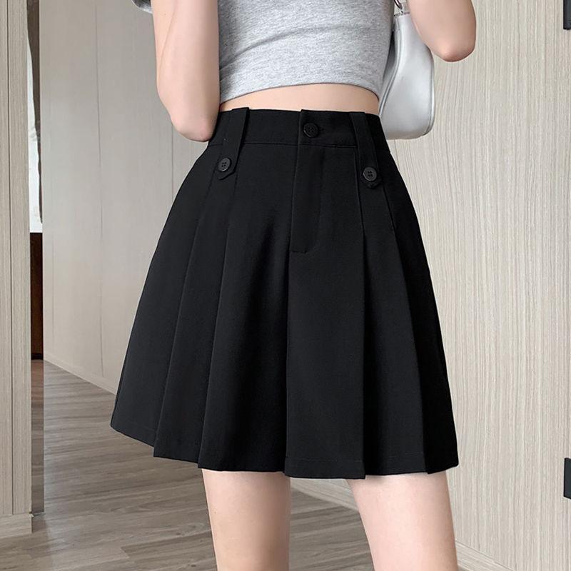 Fashionable Loose Pleated Shorts with High Waist for Women