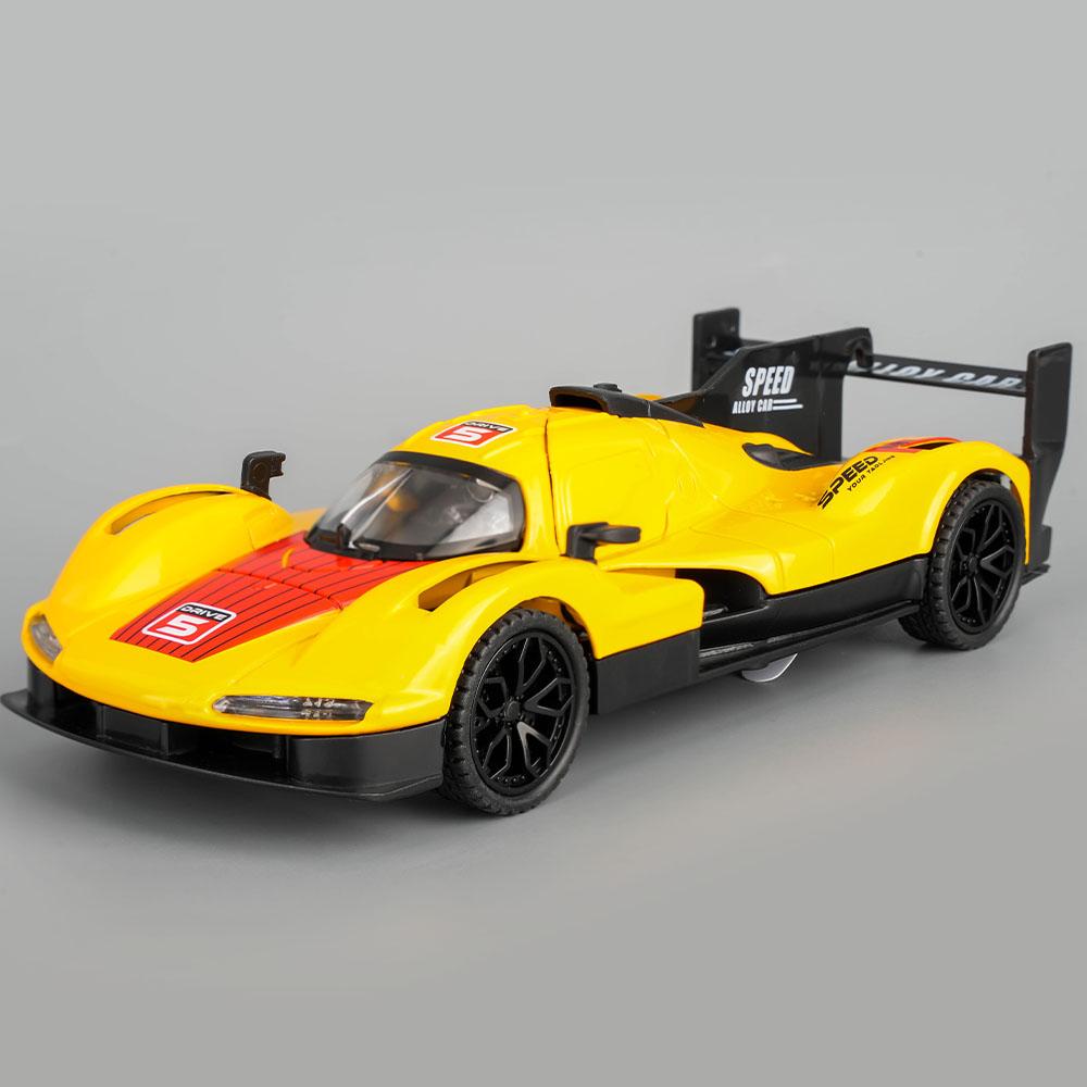 

1/32 scale 963 alloy racing car model simulation sound and light suitable for children aged 4 and above toy car birthday gift