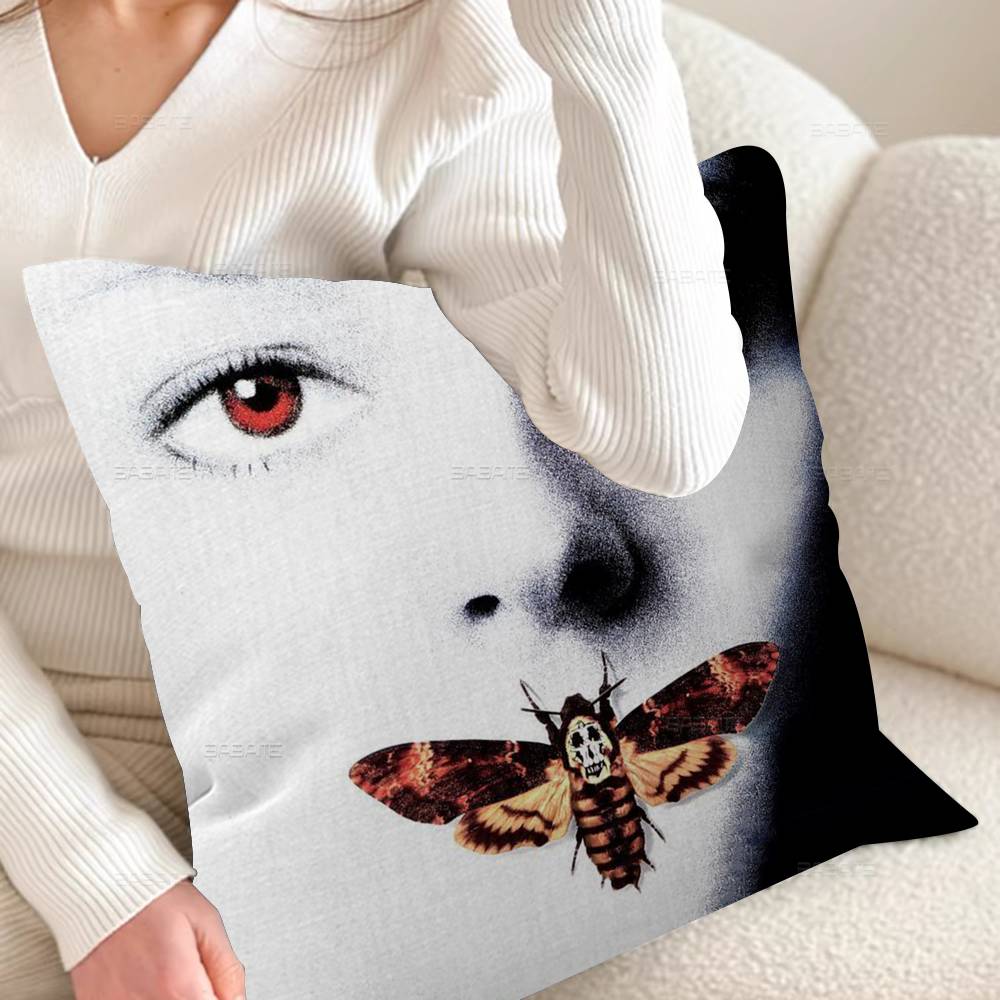

Classic Film The Silence Of The Lambs Pillow Anime Pillow Sofa Bed Head Pillow Cover Cushion Cover 45x45 Cm Fashion 30x30 cm