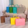 Large Capacity Women's Felt Tote Bag with Custom Logo Option