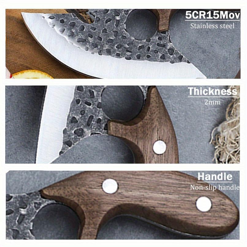 2 PCS Stainless Steel Boning Knives Multipurpose Knife Knives Pocket Knives Cooking Knives for Kitchen High Carbon Steel Professional Kitchen