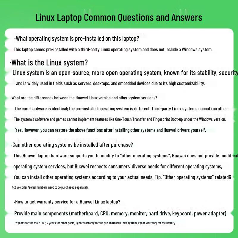 Huawei MateBook D16 2025 Linux Business Laptop (CN version)