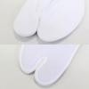 [hgb253] Toray High-Stretch Tabi Socks, 5-Clasp, Made In Japan, White [Kimono Biyori] (4L)