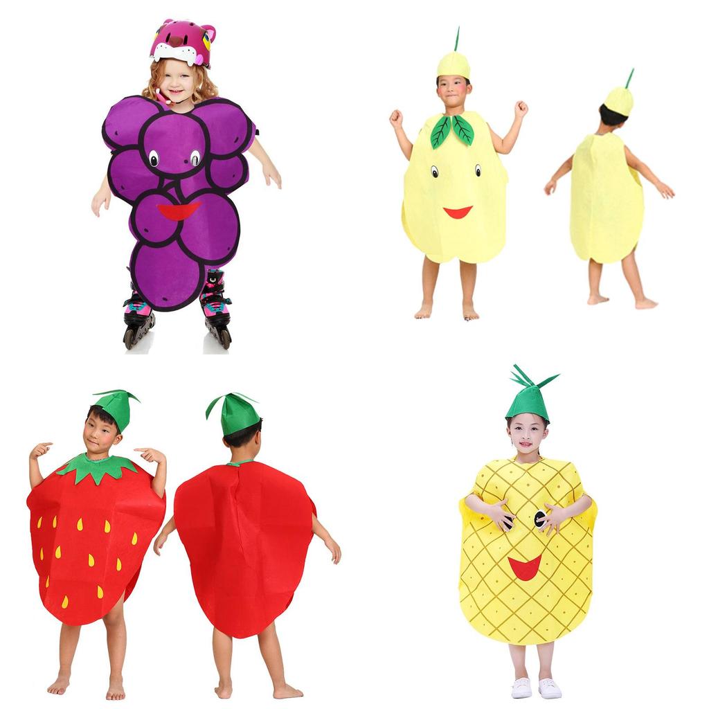 Kids Performance Outfit Fruits Vegetables