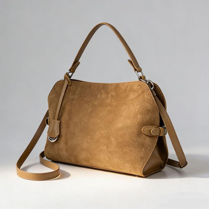 Tote Bag Frosted Women's Handbag Large Capacity Shoulder Bag Commuting Crossbody Bag Women's Fashionable Versatile Handbag