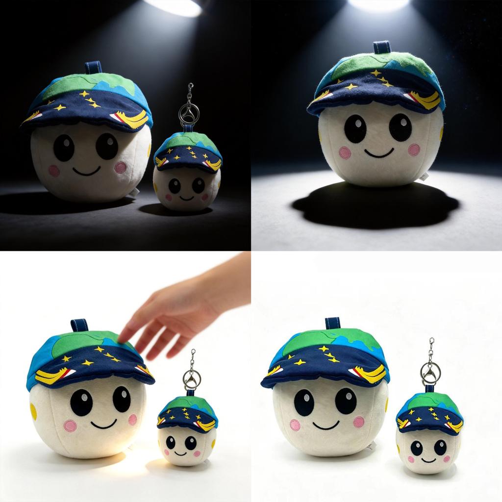 Peluche Artemis II con Cappello Stellato per Collezionisti e Bambini