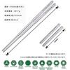 Boundless Voyage Titanium Chopsticks Folding Portable 19.8cm 8cm when stored Outdoor Camping Barbecue Compact Easy Carry Lightweight Approximately 17g