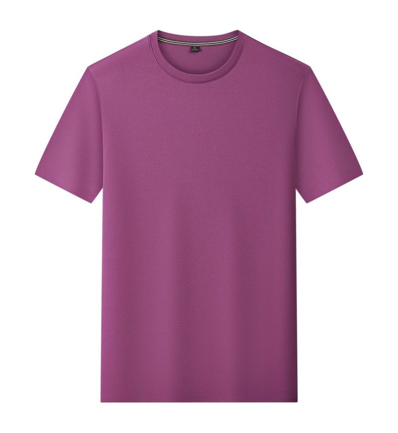 Summer Men's and Women's Short Sleeve T-shirt Soft Lightweight Unisex Cool  Round Neck Tshirt YG-253