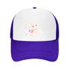 Sweet Pastel Kitten Wish Charm Mesh Baseball Cap Casual Hat Outdoor  For Womens Unisex FeUnisex