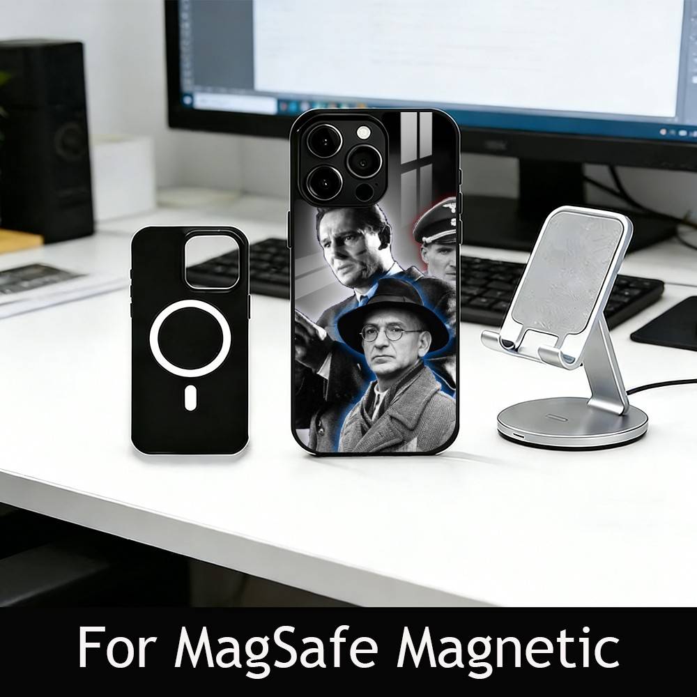 Schindler's - List Vintage Movie Phone Case For iPhone17,16,15,14,13,12,11 Plus,Pro Magnetic For Magsafe Wireless Charging