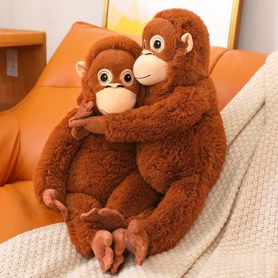 1pc 66cm Cartoon Gorilla Plush Toy Chimpanzees Monkey Soft Stuffed Doll Backpack Car Bag Room Decor Kid Gift