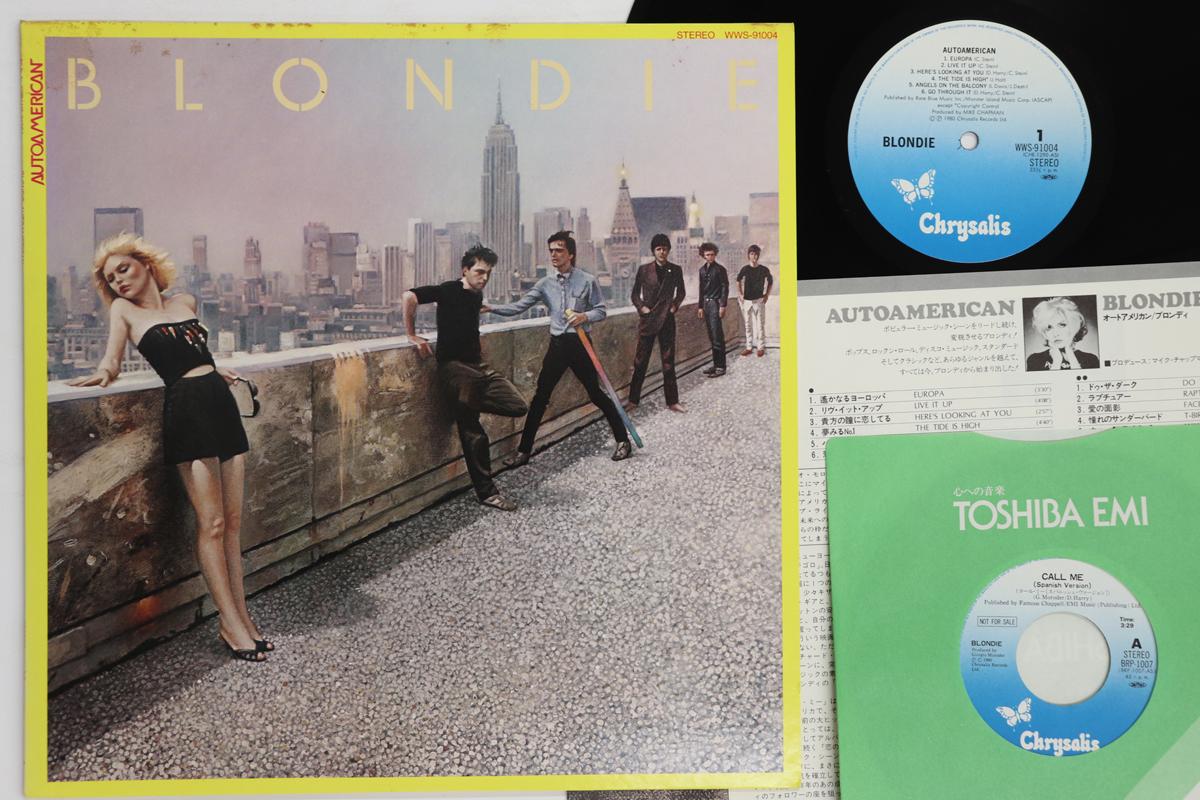 Виниловая пластинка BLONDIE Autoamerican WWS91004 CHRYSALIS 1980 Япония Рок Б/у