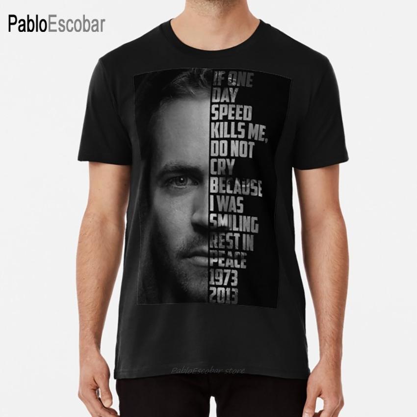 Paul Walker Text Porträt T-Shirt Paul Walker Paul Walker Text Porträt Porträt Text Porträt Berühmtheit Berühmtheit