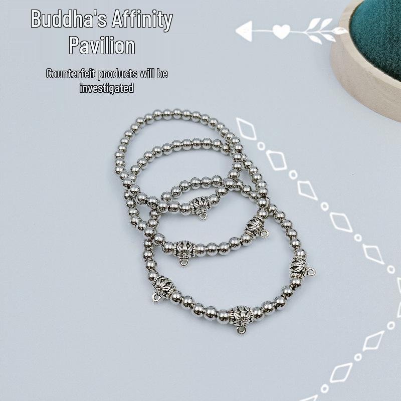 

Thai Buddha Amulet Adjustable Strand Bracelet