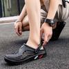 Slippers Men's Summer Sandals Outdoor Hole Shoes Outside Sandals Home Half Drag Korean Version Trendy Personalized Beach Shoes