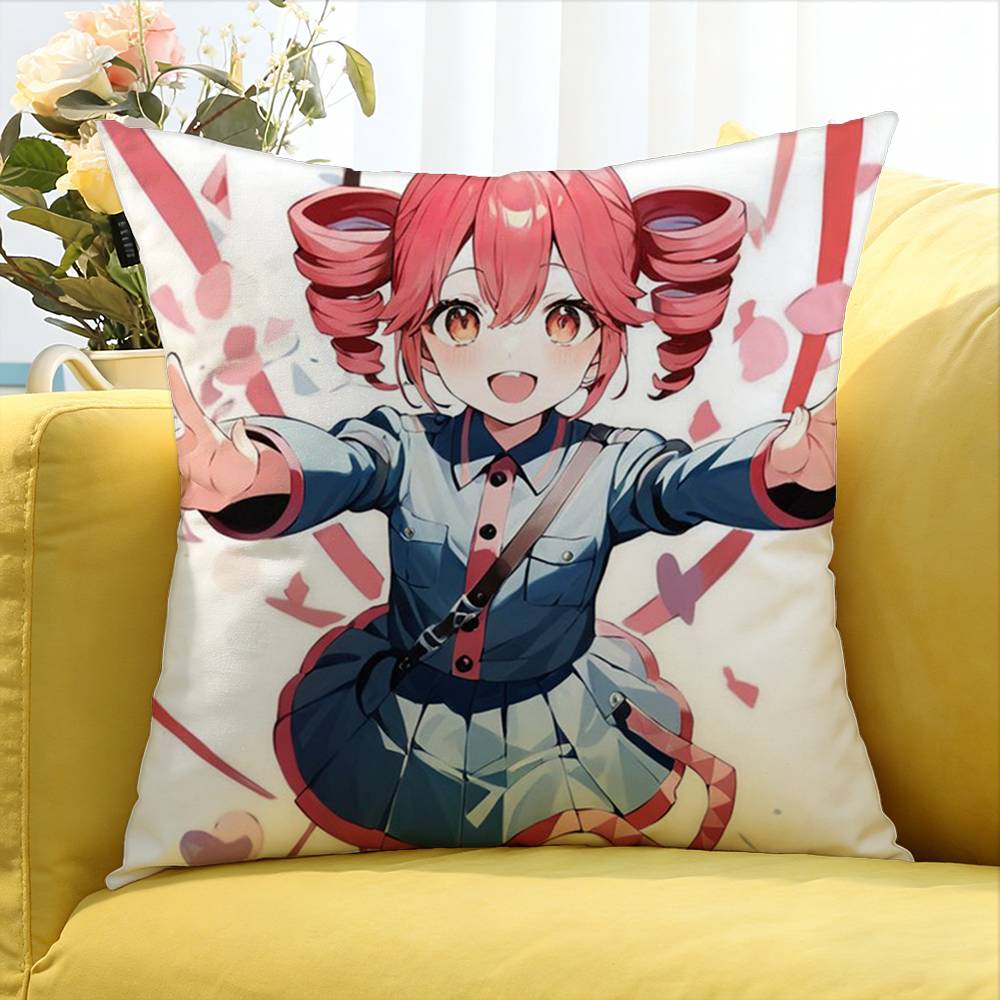 Singer K-Kasane Teto Various Sizes Square Pillow Case For Car Home Bedchamber Decor