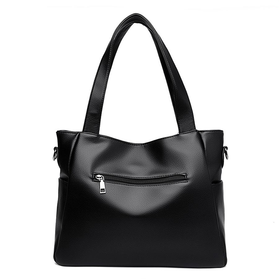 Luxusní kožené kabelky přes rameno pro ženy Fahion Dámská Shopper Bag Designer Velkokapacitní kabelky Dámská taška Messenger