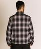 Schott OMBRE JACKET, Men's Ombre Check Jacket, Size 2XL, 010, Black, 782-5252005