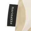 Marimekko Tote Bag Pieni Unikko Beige Women's 069915 185 A4 Size Beige / White