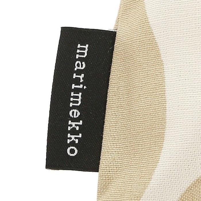 Marimekko Tote Bag Pieni Unikko Beige Women's 069915 185 A4 Size Beige / White