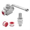 2025+ High Pressure Washer Ball Valve Kit Power Washer Hose 3/8 Inch Quick Connect 4500 Psi