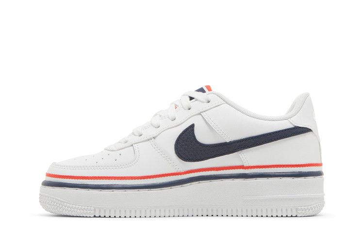 Nike Air Force 1 Low LV8 Ribbon White Blue (GS)