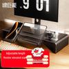 llano Q5 Foldable Desktop Monitor Riser with Storage