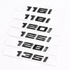 Compatible Rear Emblem for 2020-2023 BMW 1 Series 118i/116i/120i/125i with Modified Displacement Number