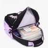 New 3pcs Lightweight Portable Primary School Bags Cute Cartoon Bow Book Bags for Grades 1-6 Large Capacity Pupil Double Shoulder Bag Student Backpacks