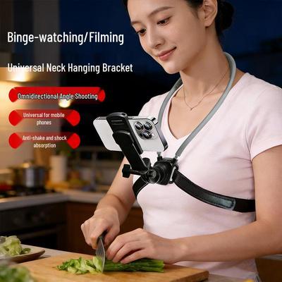 Multifunctional Chest and Neck Mount for Cycling and Vlog Recording