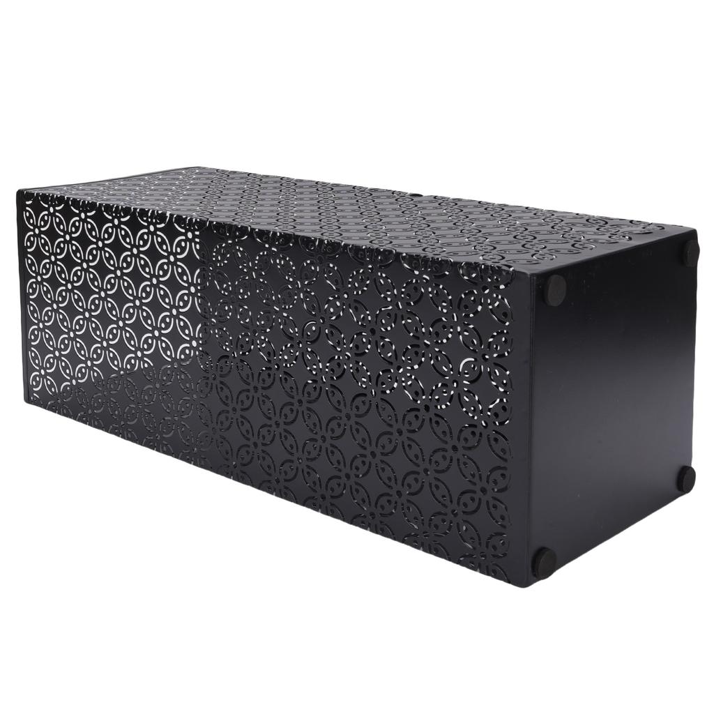 Square Umbrella Stand Rack for Entryway Metal Umbrella Holder Organizer Bin Hollow Out for Home Offi