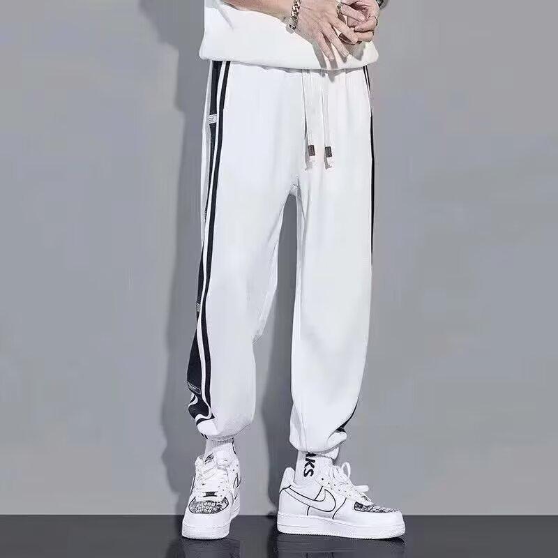 Versatile casual pants men's loose straight casual pants trendy men's leggings versatile pants