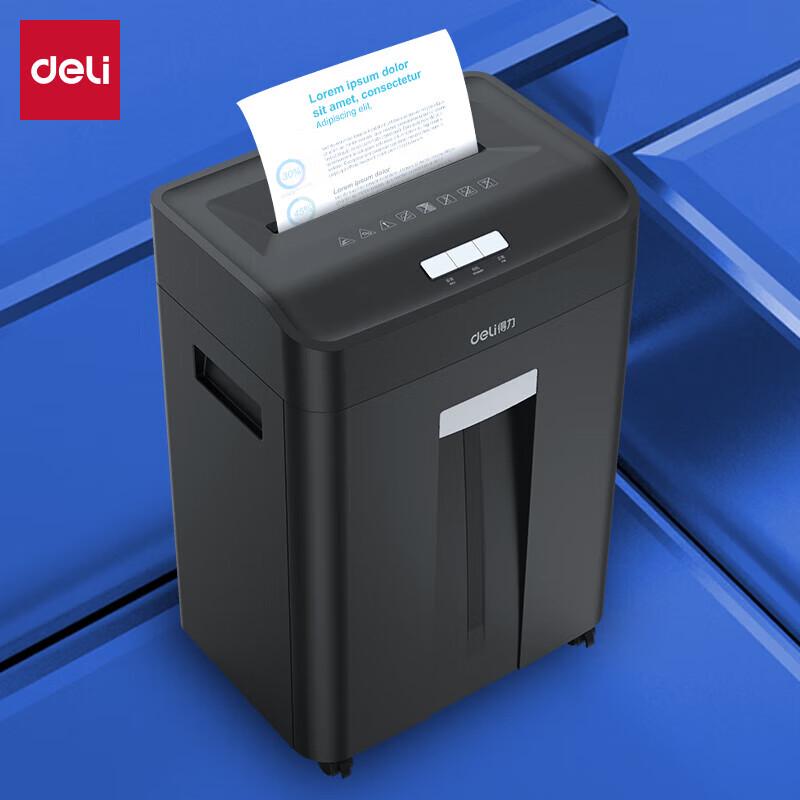 Deli Professional Document Shredder CN Plug (adapter Included)