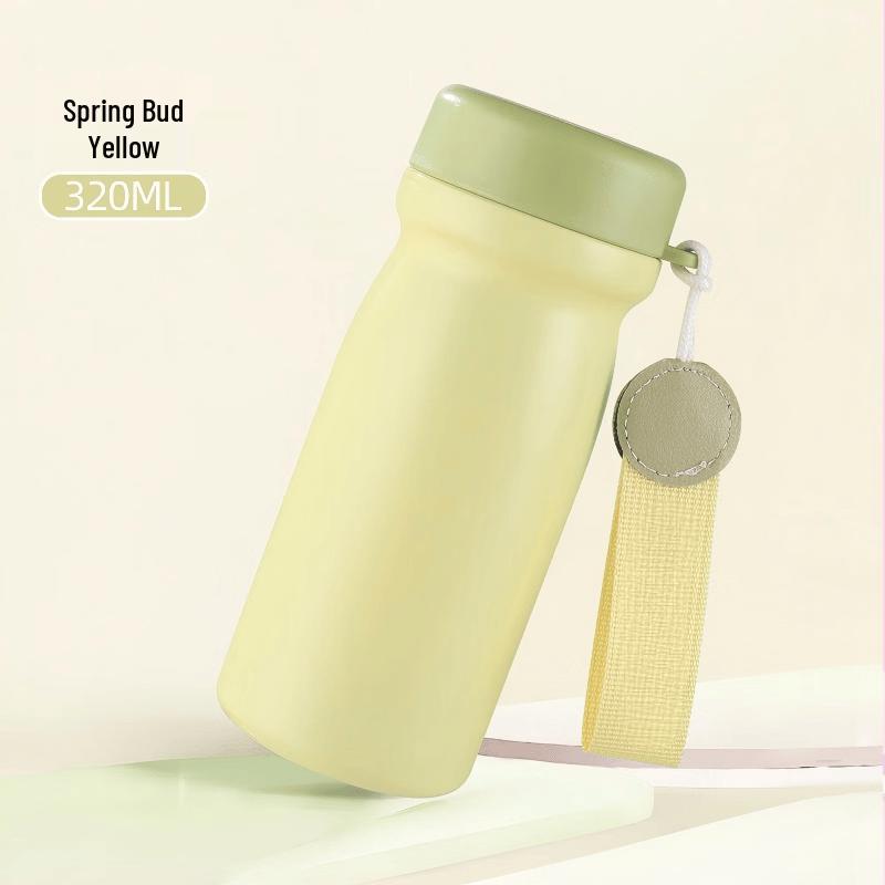 CharmingQi Mini Portable Insulated Stainless Steel Cup