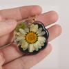 6pcsDried Flowers Real Natural Plant Pressed Flower Epoxy Resin Filling DIY Keychain Pendant Silicone Mold Jewelry Making Crafts