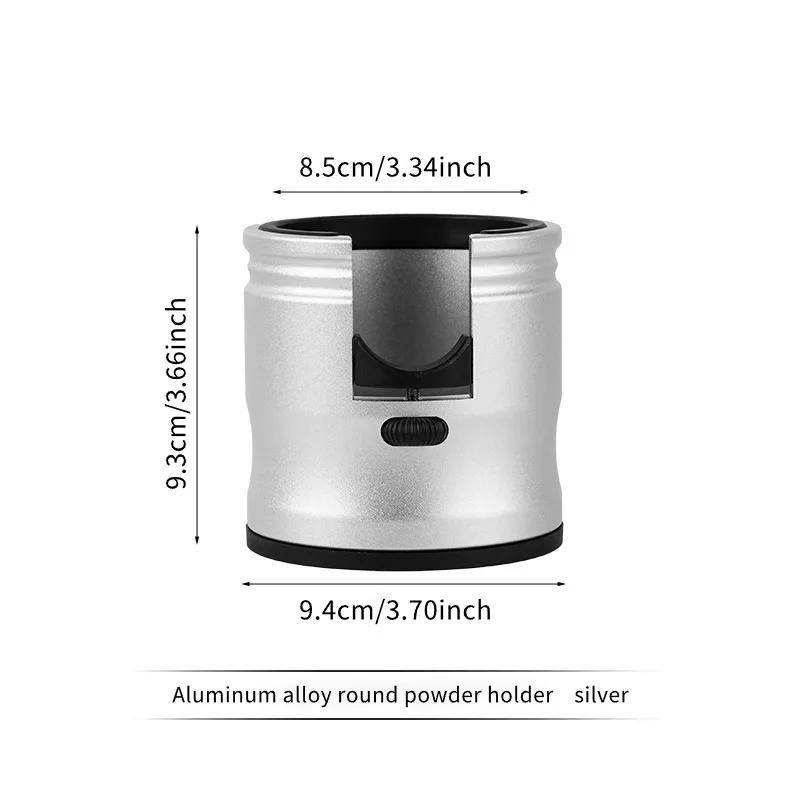 

Coffee Portafilter Holder Espresso Tamper Stand Base Adjustable Aluminum Coffee Handle Tamper For 51/53/58mm Portafilters Tools
