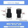 Hongkangming Stainless Steel Knurled Hand-Twist Nut for M3-M12.