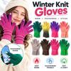 Fingertip Openings Knit Gloves Thick All Finger Gloves Fashion Touchscreen Gloves  Outdoor Wear