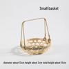 Handwoven Bamboo Small Basket (Round)