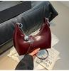 Retro small bag women's 2025 new high-end niche crescent bag fashionable and versatile one-shoulder crossbody underarm bag